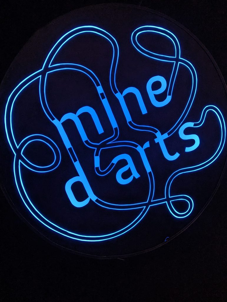 Création de la planche pendant la rencontre Mine d’Arts