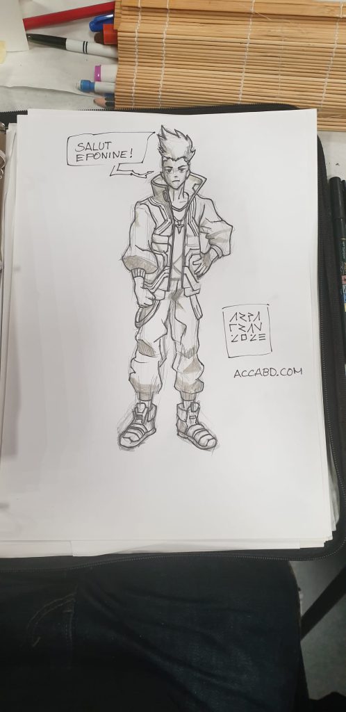 Dédicace de David Martinez, Cyberpunk Edgerunners