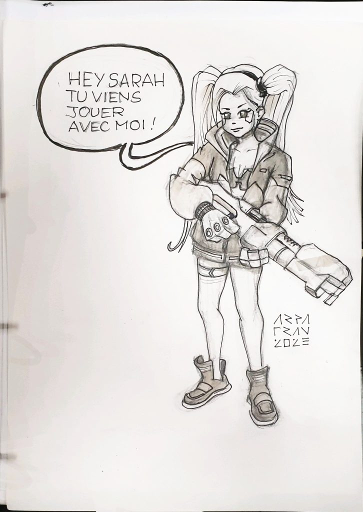 Dédicace de Rebecca, Cyberpunk Edgerunners