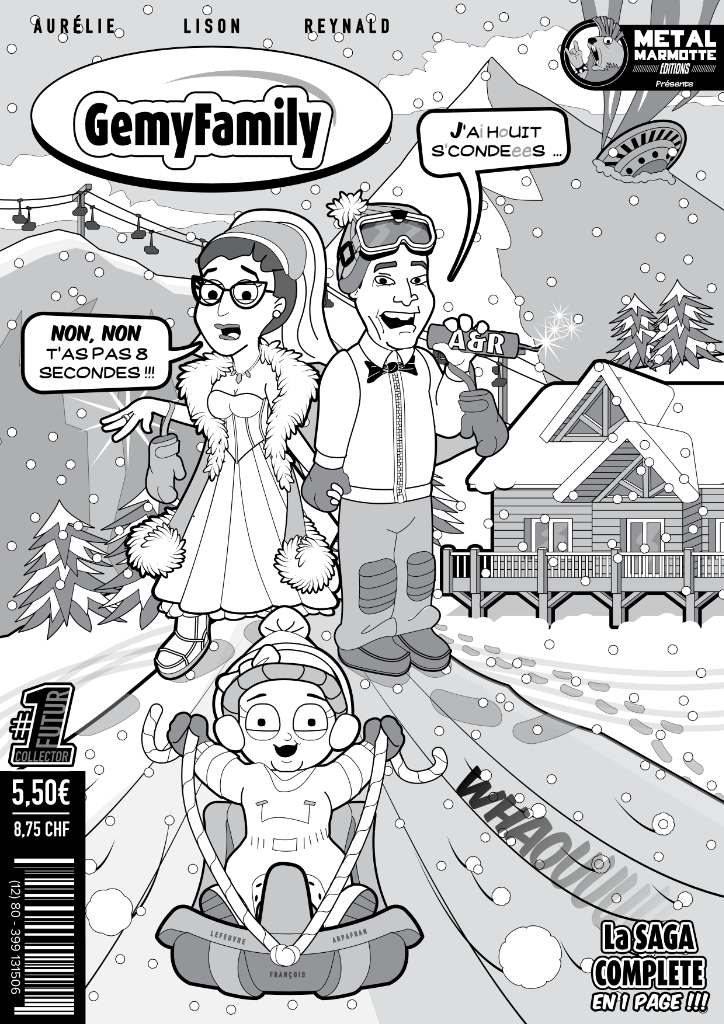 La couverture finalisée
