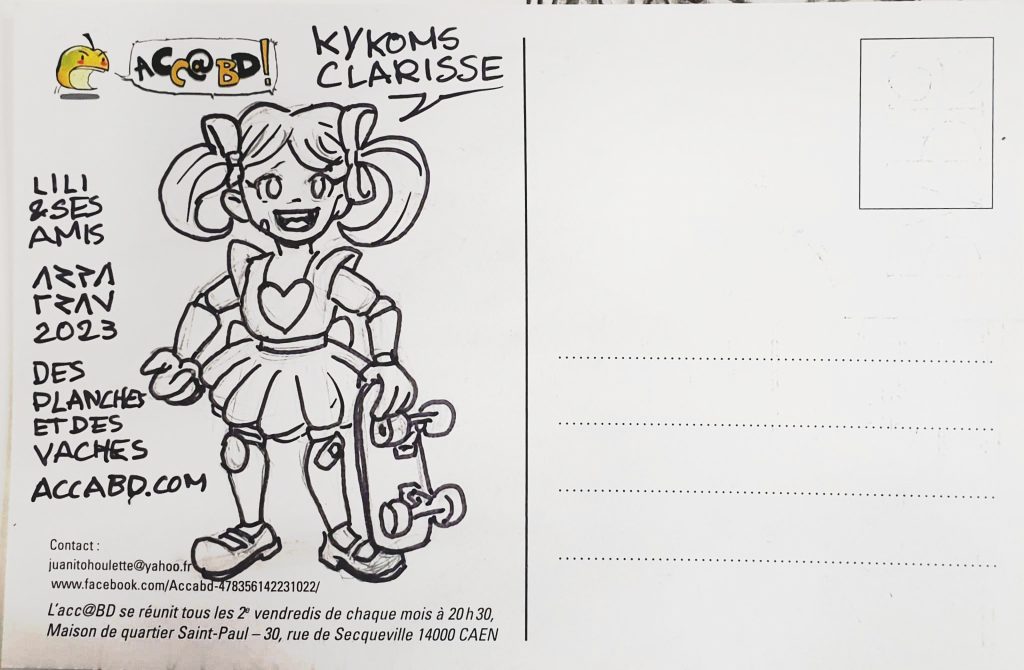 Dédicace Mily et ses amis au festival Des Planches et des Vaches